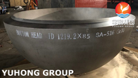 Monture principal d'acier au carbone d'ASME SA516 Gr.70/extrémité elliptiques de plat pour le récipient à pression