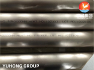 Pipe sans soudure de cuivre nickel alliage d'acier ASTM B466 UNS C70600 2.0872