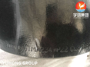 ASTM pièce en t convenable de coude de l'acier au carbone WP9/WP11 d'A234 pour l'huile de canalisation enduite