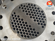 ASTM A36 / ASME SA36 Plaque forgée en acier au carbone Plaque de support pour échangeur de chaleur