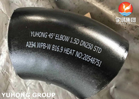 L'acier au carbone a forgé les garnitures en acier ASTM A234 WPB-S LR courbure de 45/90 degrés