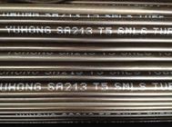 BWG sans couture 20FT du tube 1&quot; 12 d'acier allié d'ASTM A213/ASME SA213 T5, chaudière et application d'échangeur de chaleur
