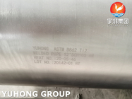 Fabricant du tuyau soudé par alliage titanique ASTM B862 Ti2 UNS R50400