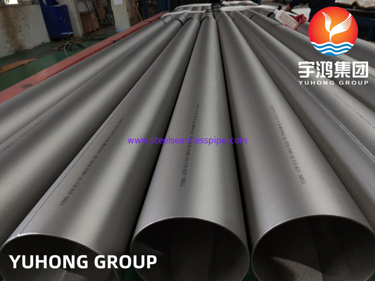 Tubes soudés en acier allié au nickel ASTM B514 UNS N08810 Incoloy 800H