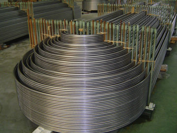 Tubes d'échangeur de chaleur de type U, tubes d'échangeur de chaleur en acier inoxydable ASTM 213, ASME SA213, ASTM A789, ASME SA789