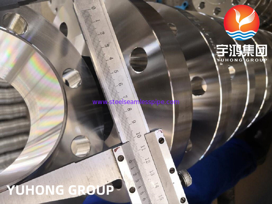 ASTM B462 alliage Al6XN, UNS N08367 WNRF Flanges en acier alliage de nickel CL3000 pour le pétrole et le gaz