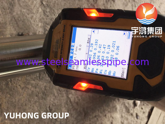 ASTM B729 ALLIAGE 20 / UNS NO8020 TUYAU SANS SOUDURE HASTELLOY 100% UT