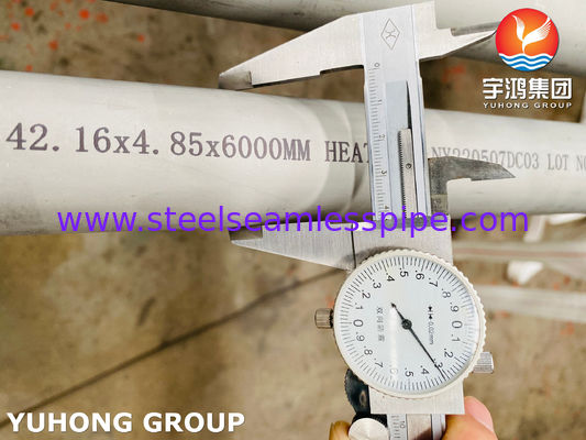 Tube sans soudure en acier inoxydable ASTM A312 TP316L fortement écroui pour la résistance à la corrosion par chlorure et l'utilisation à des températures cryogéniques