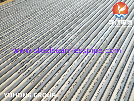 Tubes sans soudure en acier inoxydable enduits et recuit pour échangeur de chaleur et chaudière