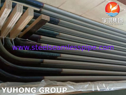 Tubes en acier inoxydable en forme de U-Bend pour échangeur de chaleur 100% ET