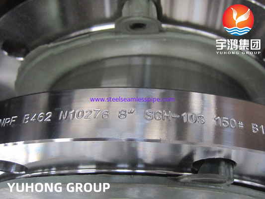 ASTM B462 UNS N10276 / Hastelloy C276 Flange à cou de soudure