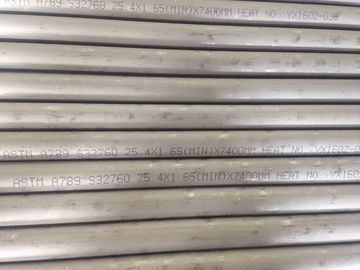 TUBE SANS COUTURE DUPLEX SUPERBE D'ACIER INOXYDABLE D'ASTM A789 S32760