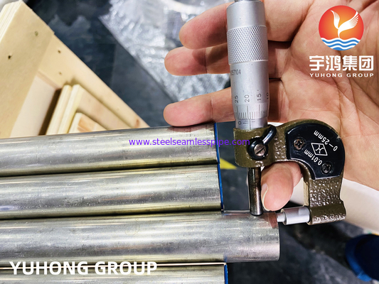 réacteur nucléaire Tube utilisé ASTM B167 Inconel 600 / UNS N06600 Type sans soudure
