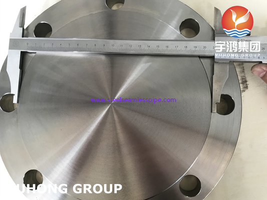 A182 F316L Flange aveugle en acier inoxydable, utilisée dans les systèmes de tuyauterie sous pression
