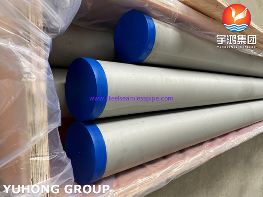 ASTM A790 UNS S32750 (2507, 1,4410), tuyaux d'acier inoxydables duplex superbes, PREN>40