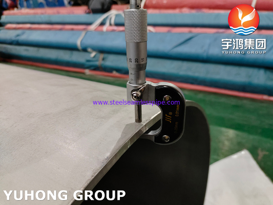 ASME SA312 TP317L 1.4438 Pipe soudée pour service à haute température
