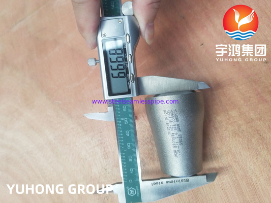 Reductrice concentrique à base d'inconel 600