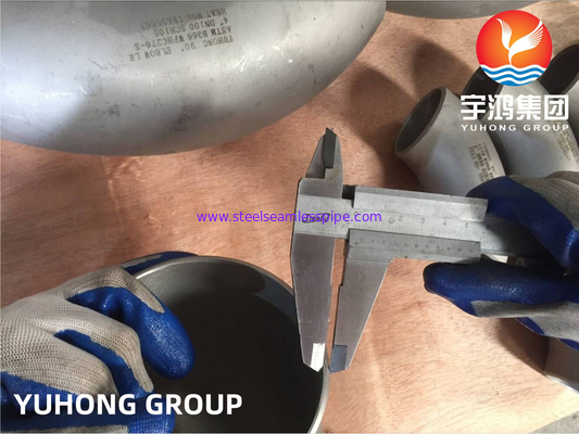 Raccord coudé en alliage de nickel Hastelloy ASTM B366 C-276 BW