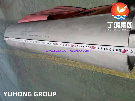 ASTM A790 UNS S32750 Super Duplex 304 316 tuyaux sans soudure en acier inoxydable pour le traitement des eaux usées