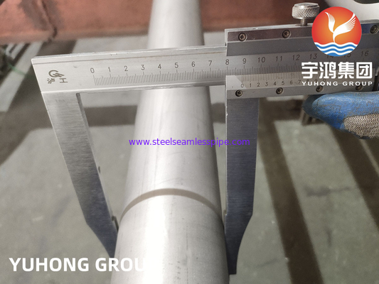 ASTM A790 UNS S32750 Super Duplex 304 316 tuyaux sans soudure en acier inoxydable pour le traitement des eaux usées