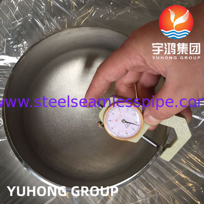 A403 WP316L-S SS Cap, ASME B16.9 raccords de soudage à bout, pour les systèmes de tuyauterie sous pression industriels