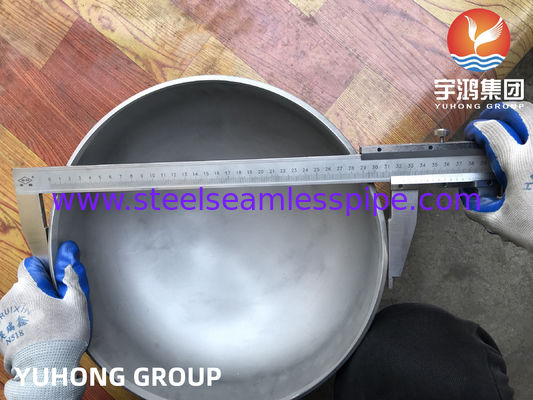 ASTM A815 S32750 / SAF 2507 Cap, Super Duplex Butt Weld Pipe Adapté pour les plateformes pétrolières et gazières offshore