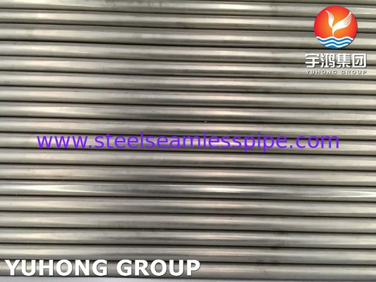 ASTM B338 tubes titaniques sans couture et soudés de Gr7 d'alliage pour l'échangeur de chaleur de condensateur