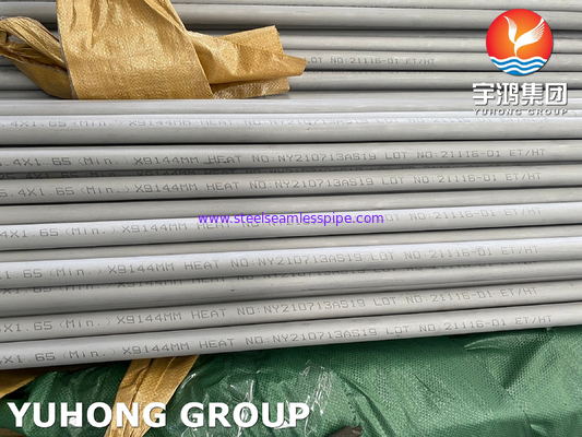 ASTM A213 TP304 /TP304L/TP316/TP316L/TP321 Tubes sans soudure en acier inoxydable