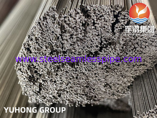 Tube capillaire en acier inoxydable recuit brillant ASTM A213 / ASTM A269 TP304/304L TP316/316L 19.05 X 1.65 X 6096MM