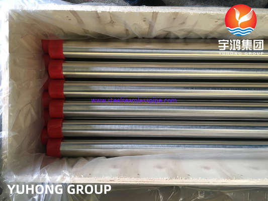 ASME SA213 TP304 Tubes en acier inoxydable brillant recuit sans couture