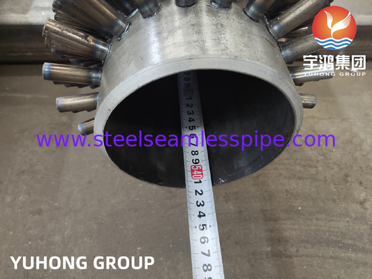 ASTM A335 P9 avec 11Cr Studded Tube pour le service à haute température