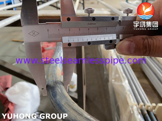 Tubes en acier duplex SMLS U Bend ASME SA789 UNS S32205 pour échangeur de chaleur