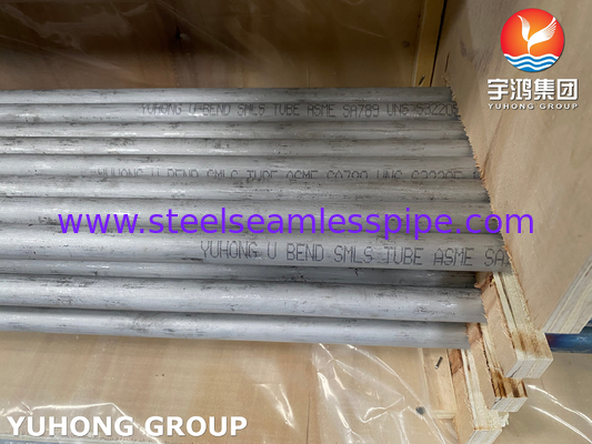 Tubes en acier duplex SMLS U Bend ASME SA789 UNS S32205 pour échangeur de chaleur