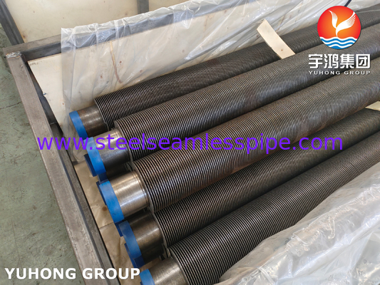 ASME SA106 GR.B Tubes soudés à haute fréquence en acier au carbone / HFW Fin pour boiler