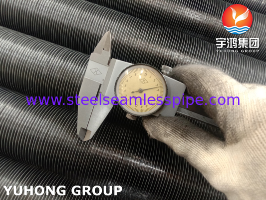 ASME SB163 Monel 400 Fin Tube Embedded G Type UNS N04400 Il est équipé d'un système d'aiguille