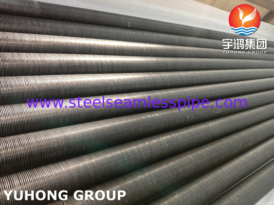 Tubes à nageoires de type G intégrées ASME SB163 Monel 400/UNS N04400 Tubes de base avec nageoires en aluminium