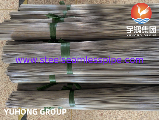 ASTM A269 TP304, TP304L, TP316, TP316L Tubes capillaires en acier inoxydable pour appareils médicaux