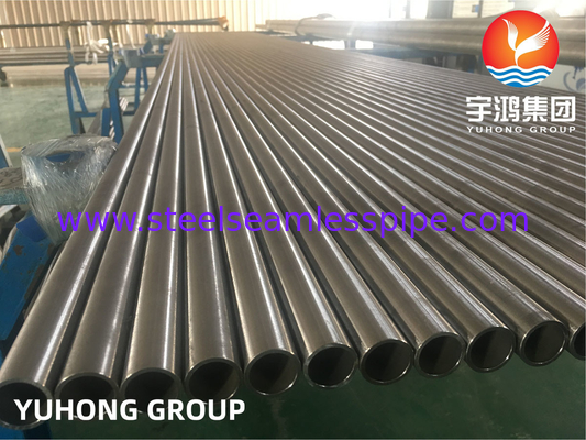 Tubes sans couture en alliage de nickel, ASTMB163 NO8825 / Incoloy825 Brillante recuit