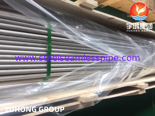 Tubes sans soudure en acier inoxydable ASME SA213 TP316, TP316L Tubes d'échangeur de chaleur Tubes de condensateur de refroidisseur d'air