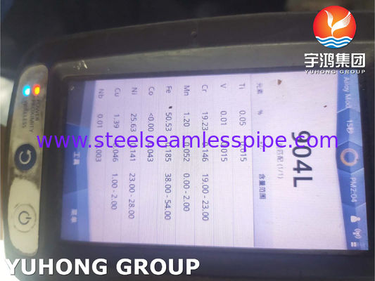 Condensateur de tuyau en acier de grand diamètre tube et tuyau sans soudure EN10216-5 Matériau TP310S,904L