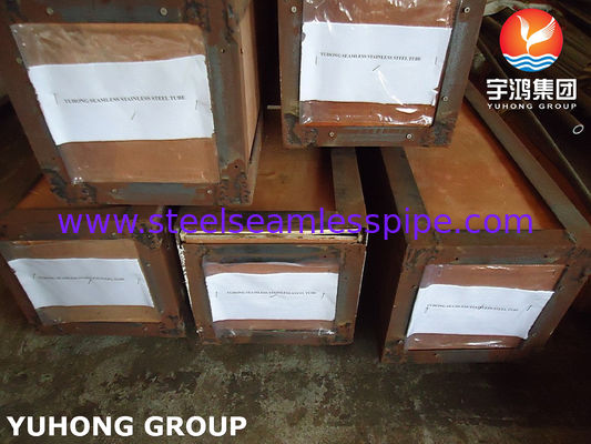 Tubes d'échangeur de chaleur en acier inoxydable Tubes sans couture Tubes recuit durables pour le système de refroidissement