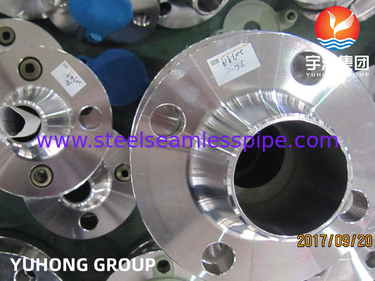 Bride en alliage de nickel B564 Alliage 825 Alliage 625 WNRF Diamètre de bride Classe 150 - 2500 Pièces mécaniques