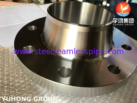 ASTM A182 F60, UNS S32205, 1.4462 Flange de cou de soudage en acier duplex, face raide B16.5