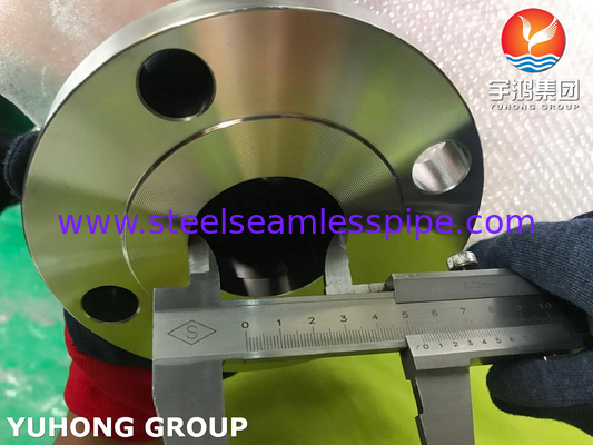 ASTM A182 F60, UNS S32205, 1.4462 Flange de cou de soudage en acier duplex, face raide B16.5