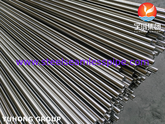 ASME SA213 ASTM A213 TP304 Tubes d'échangeur de chaleur en acier inoxydable sans soudure