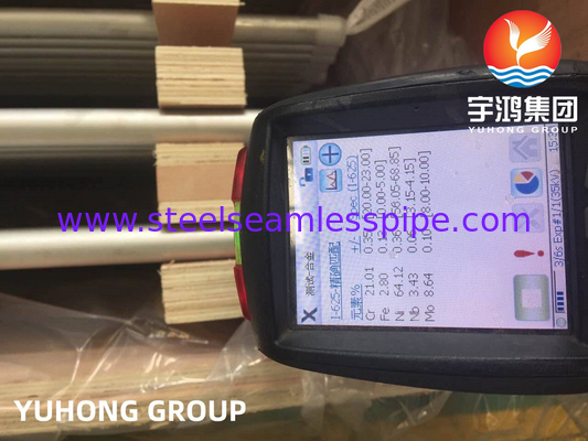 ASTM B444 alliage 625 (UNS N06625) Tuyau U sans soudure pour échangeur de chaleur