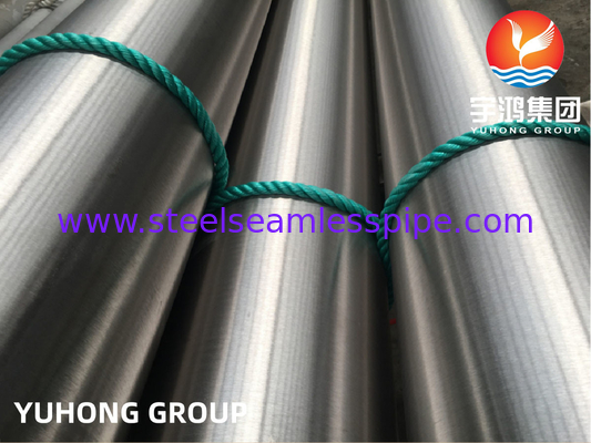 Pipe sans soudure en alliage de nickel ASTM B165 UNS N04400