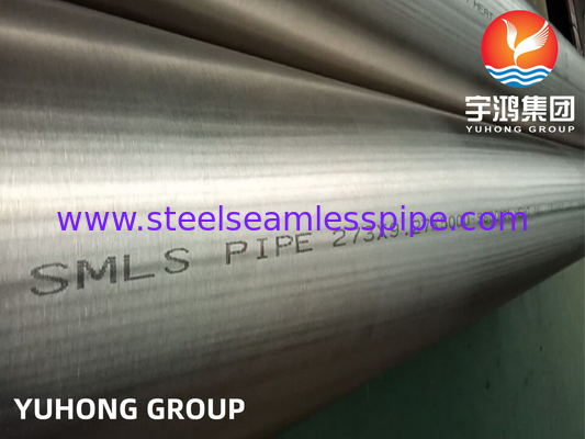 Pipe sans soudure en alliage de nickel ASTM B165 UNS N04400