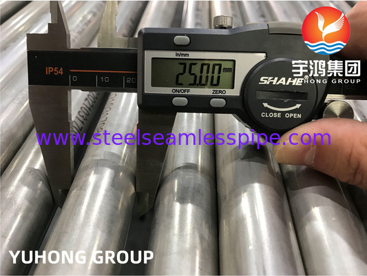 Tube en alliage de nickel Hastelloy C22 N06022 ASME SB622