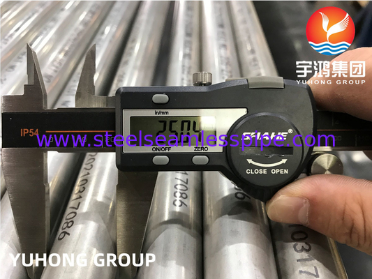 Tube en alliage de nickel Hastelloy C22 N06022 ASME SB622